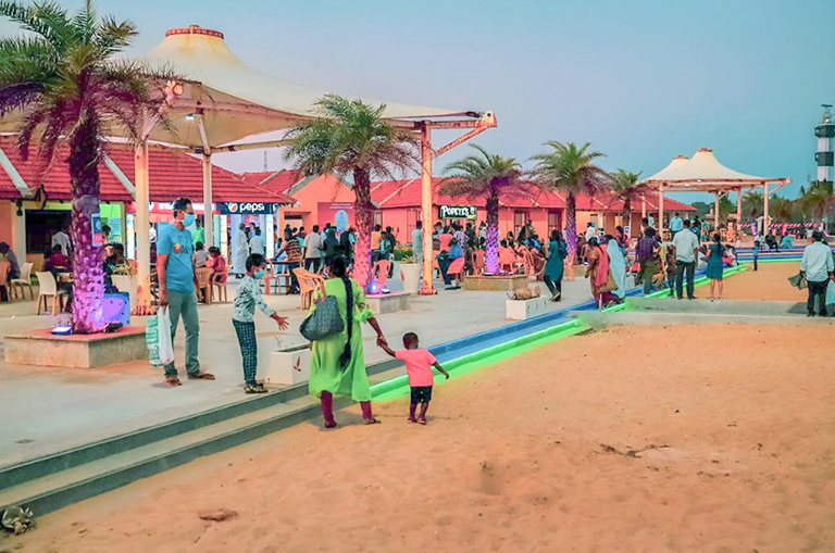 Pondy Marina Beach a